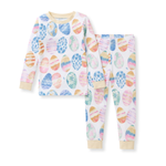 Load image into Gallery viewer, Easter Eggs Organic Cotton Two-Piece Pajamas
