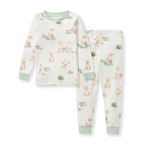 Load image into Gallery viewer, Bunny Egg Hunt Organic Cotton Two-Piece Pajamas
