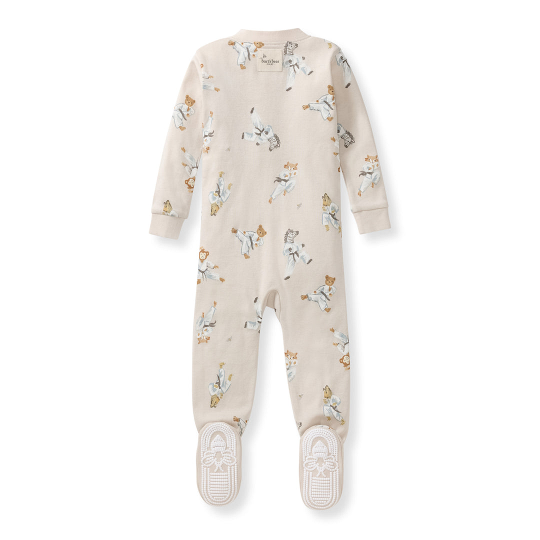 Karate Creatures Organic Cotton Sleeper - Rain Cloud