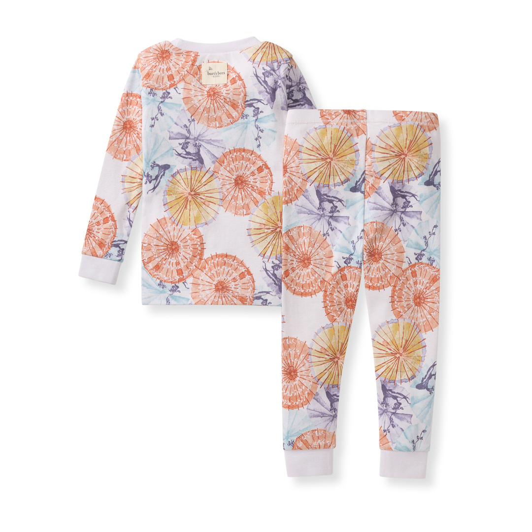 Parasols Organic Cotton Two-Piece Pajamas