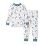 Load image into Gallery viewer, Origami Animals Organic Cotton Two-Piece Pajamas