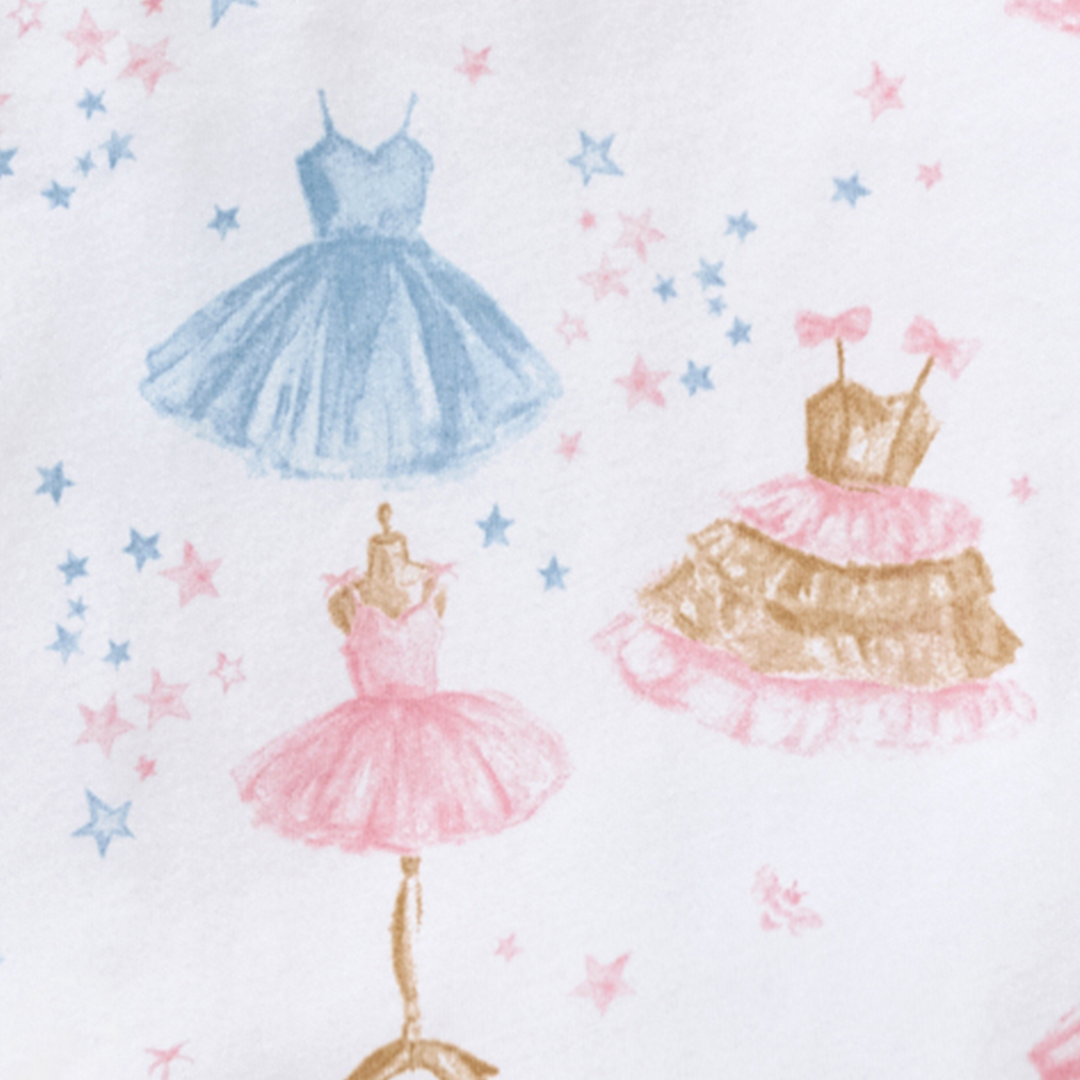 Let's Play Dress Up Organic Cotton Two-Piece Pajamas