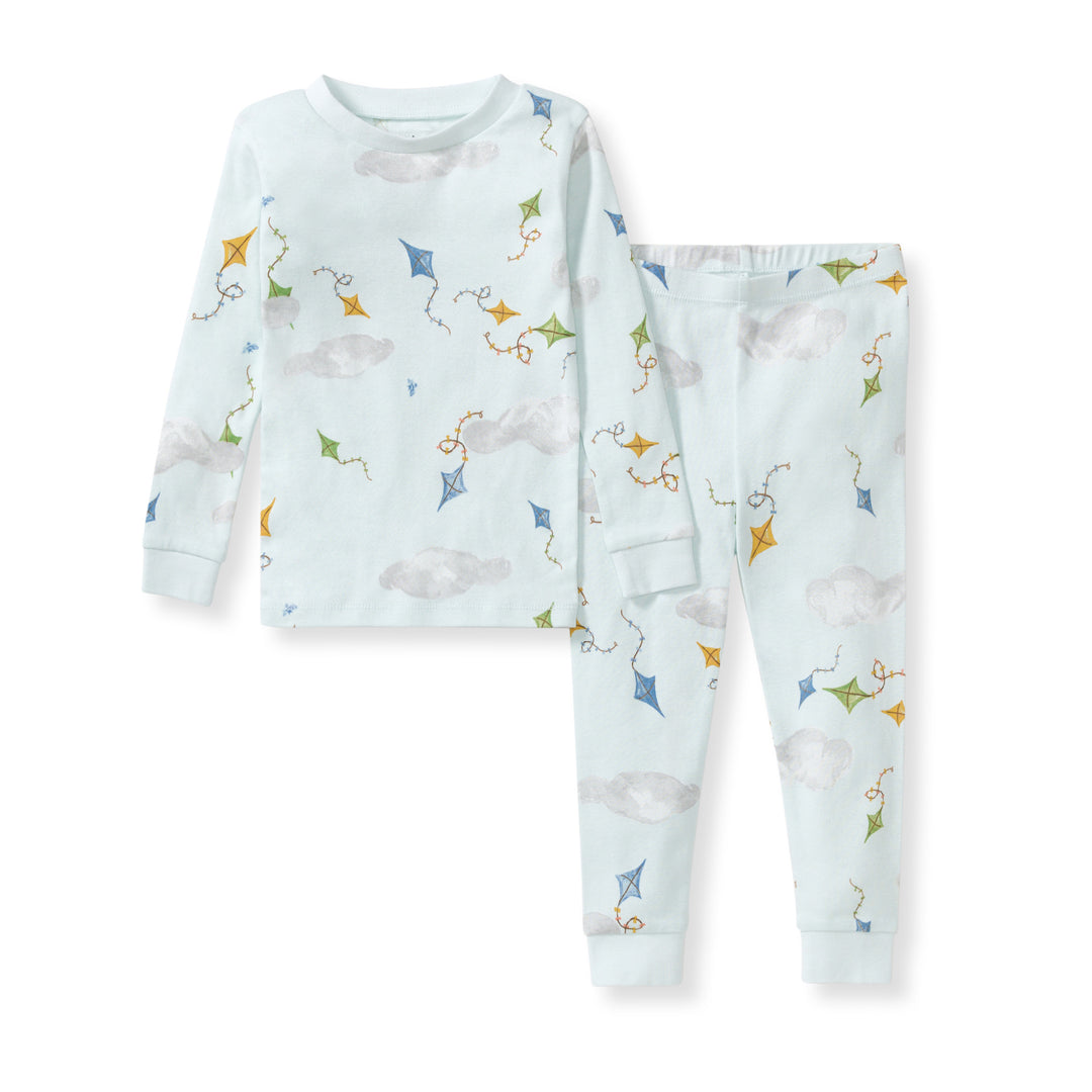 Kite Festival Organic Cotton Two-Piece Pajamas