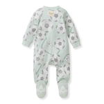 Load image into Gallery viewer, Soccer Goal Organic Cotton Sleep &amp; Play