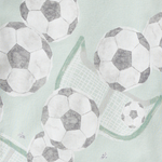Load image into Gallery viewer, Soccer Goal Organic Cotton Two-Piece Pajamas