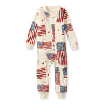 Load image into Gallery viewer, American Flag Organic Cotton Sleeper