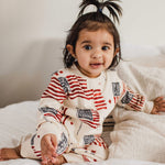 Load image into Gallery viewer, American Flag Organic Cotton Sleeper