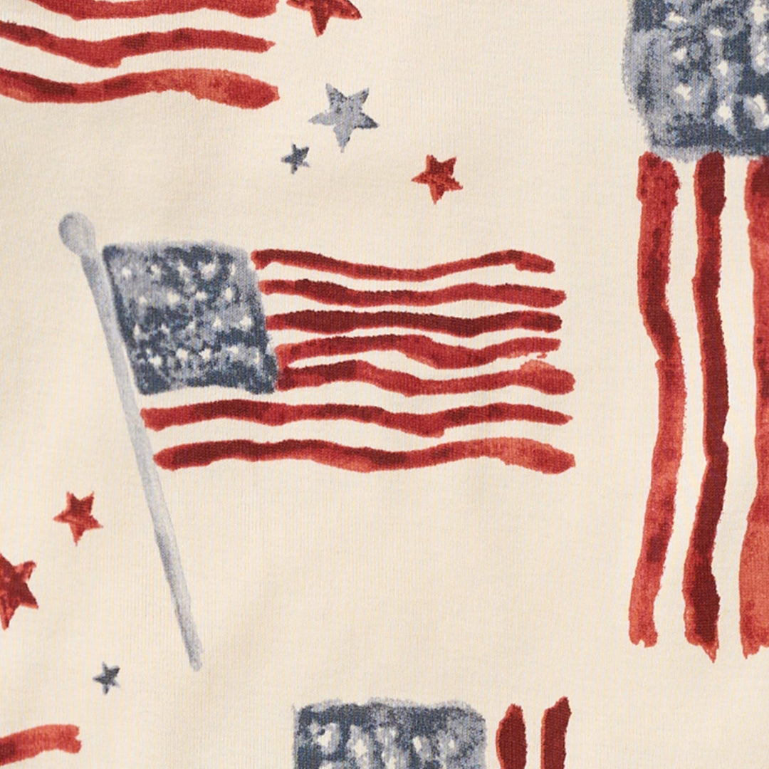 American Flag Organic Cotton Sleep & Play