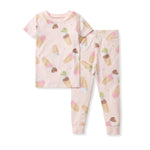 Load image into Gallery viewer, Ice Cream Cone Honeysoft™ Two-Piece Pajamas