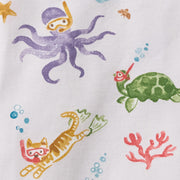 Snorkeling Friends Organic Cotton Sleeper