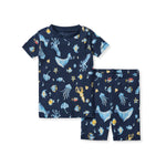 Load image into Gallery viewer, Under the Sea Organic Cotton Two-Piece Pajamas