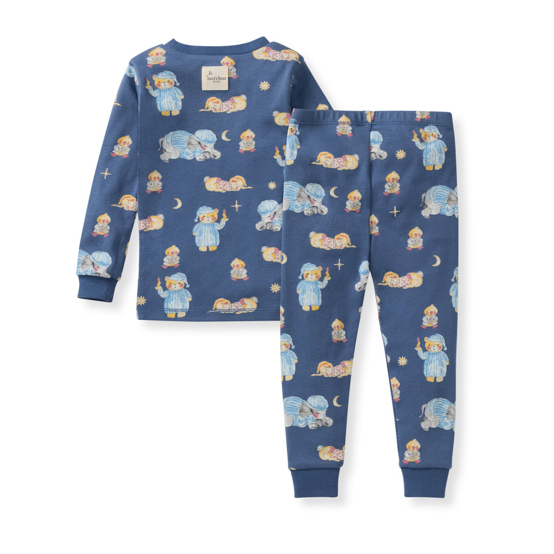 Good Night Mrs. Bear Organic Cotton Two-Piece Pajamas