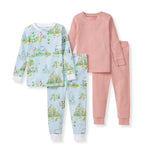 Load image into Gallery viewer, Greenhouses Organic Cotton Two-Piece Pajamas