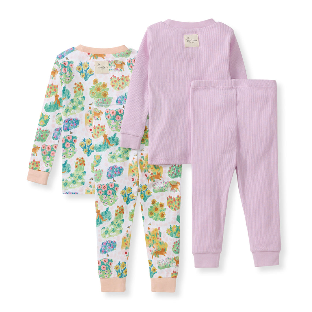 Garden Paths Organic Cotton Two-Piece Pajamas