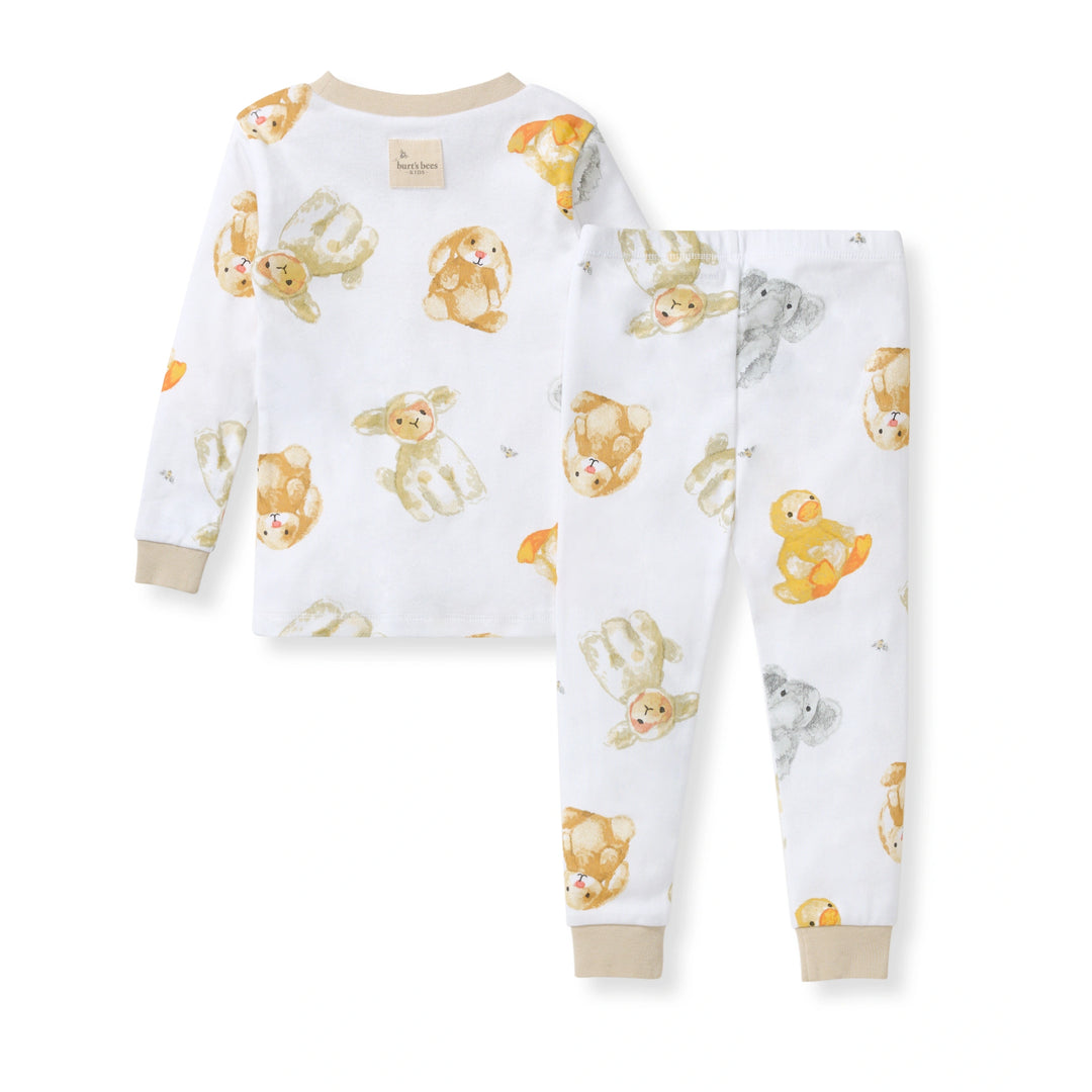 Cuddly Cuties Organic Cotton Two-Piece Pajamas