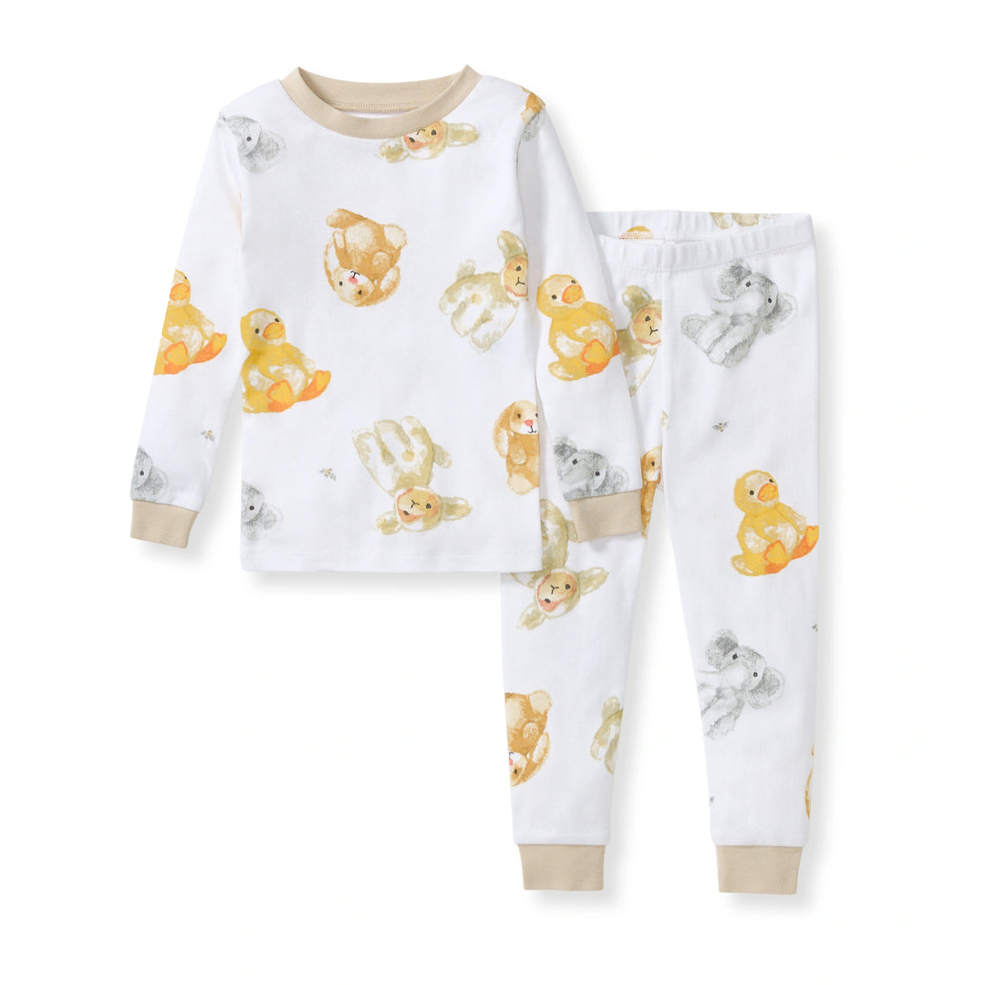 Cuddly Cuties Organic Cotton Two-Piece Pajamas