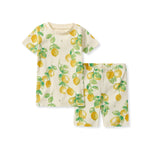 Load image into Gallery viewer, Lemon Tree Organic Cotton Two-Piece Pajamas