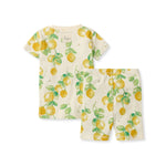 Load image into Gallery viewer, Lemon Tree Organic Cotton Two-Piece Pajamas