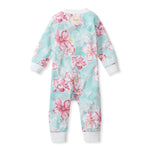 Load image into Gallery viewer, Painted Hibiscus Organic Cotton Sleep &amp; Play