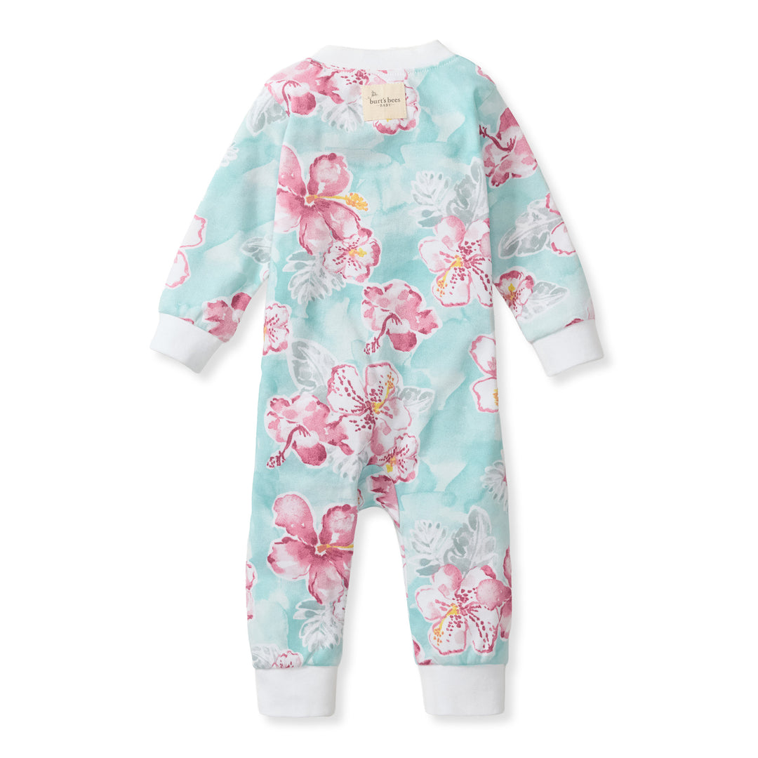 Painted Hibiscus Organic Cotton Sleep & Play