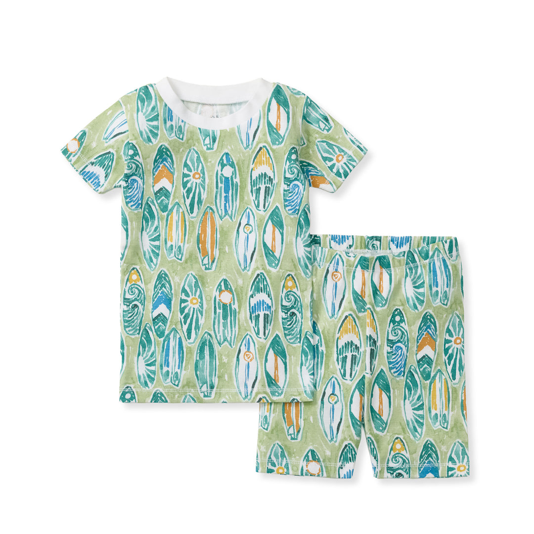 Surf Shop Organic Cotton Two-Piece Pajamas