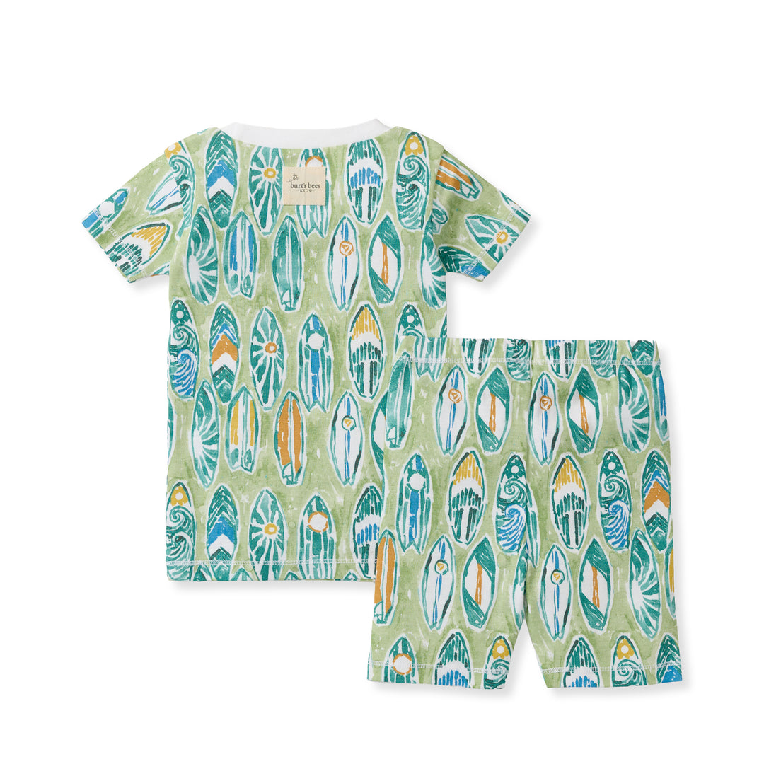 Surf Shop Organic Cotton Two-Piece Pajamas