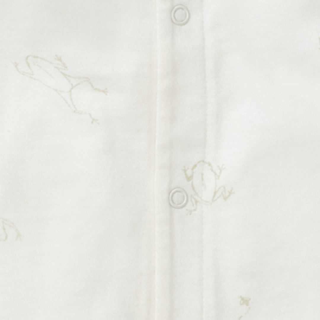 Frog Baby Jumpsuit & Hat Set