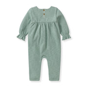 Chunky Slub Baby Girl Jumpsuit