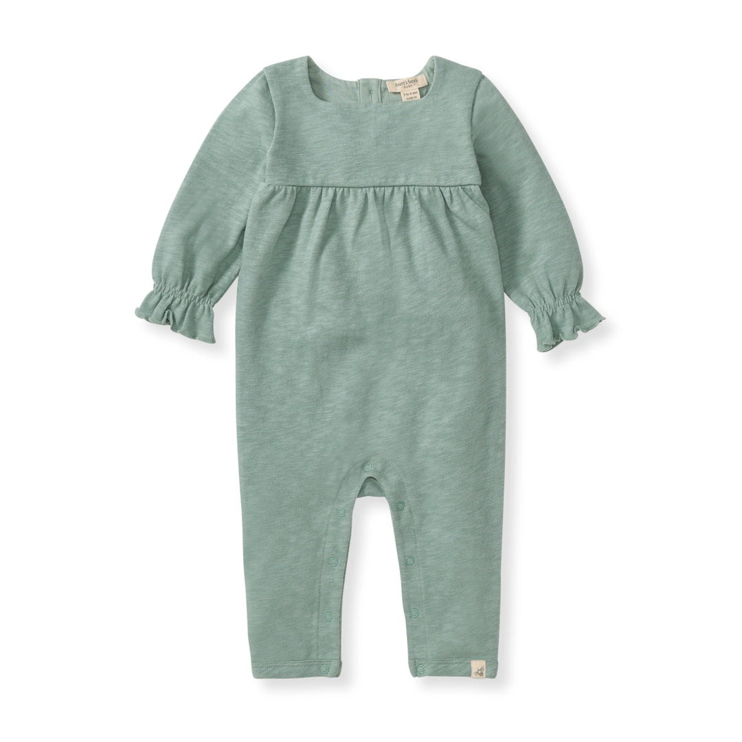 Chunky Slub Baby Girl Jumpsuit