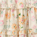Load image into Gallery viewer, Mediterranean Floral Organic Dress