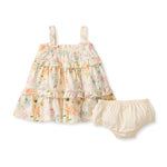 Load image into Gallery viewer, Mediterranean Floral Organic Dress