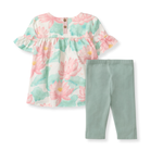 Load image into Gallery viewer, Lotus Pond Tunic &amp; Pants Set
