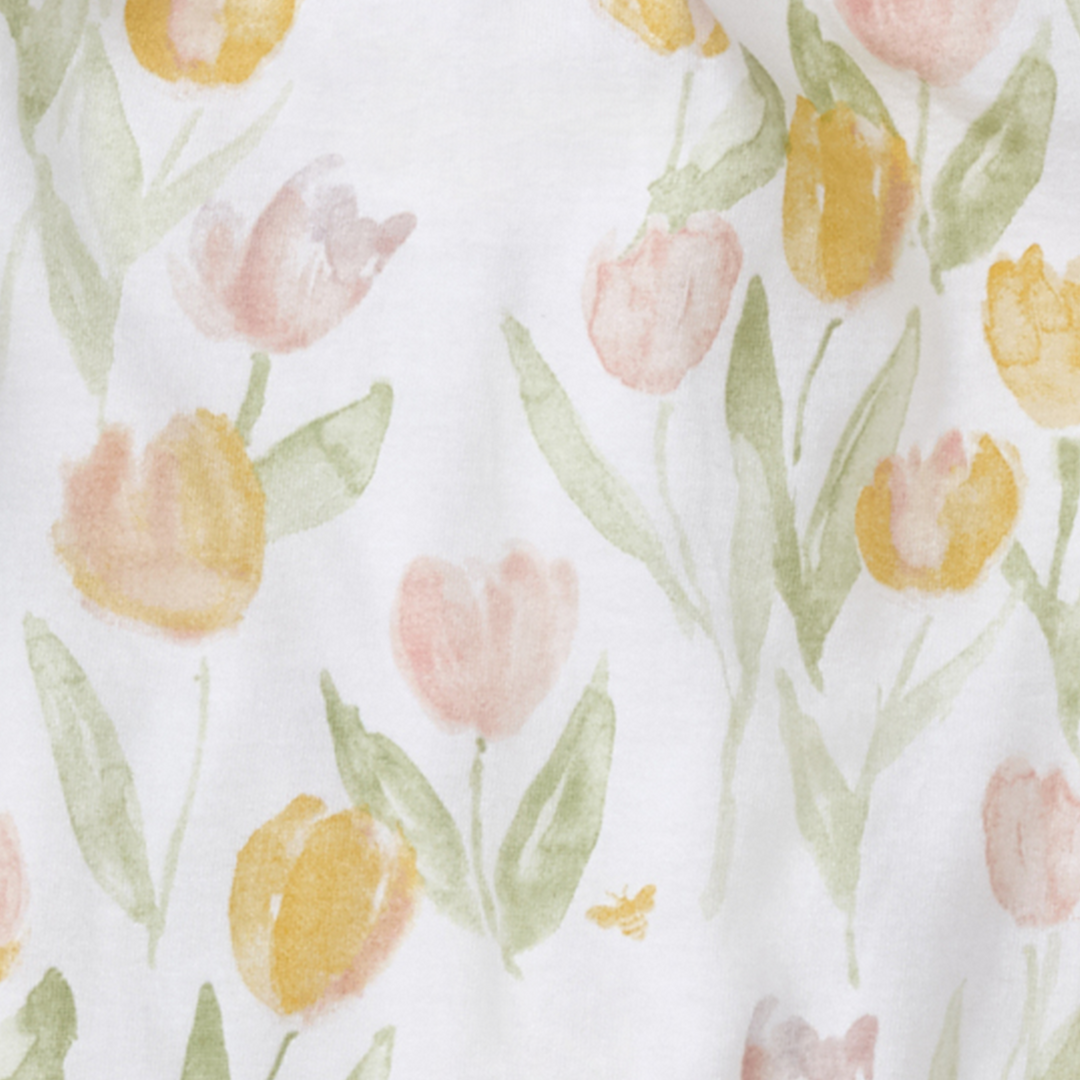 Tulip Field 2 Pack Bubble Romper Set