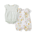 Load image into Gallery viewer, Tulip Field 2 Pack Bubble Romper Set