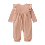 Load image into Gallery viewer, Ribbed Pointelle Jumpsuit
