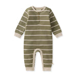 Load image into Gallery viewer, Henley Serpentine Jumpsuit
