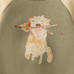 Load image into Gallery viewer, Golden Retriever Sweatshirt Bodysuit