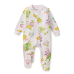 Load image into Gallery viewer, Grazing Grapes Organic Cotton Sleep &amp; Play Footed