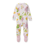 Load image into Gallery viewer, Grazing Grapes Organic Cotton Sleeper Footed