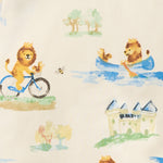 Load image into Gallery viewer, Lion Life Organic Cotton Sleeper Footed