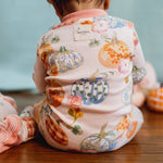 Load image into Gallery viewer, Product Image 1 of Prettiest Pumpkins Organic Cotton Sleeper Footed