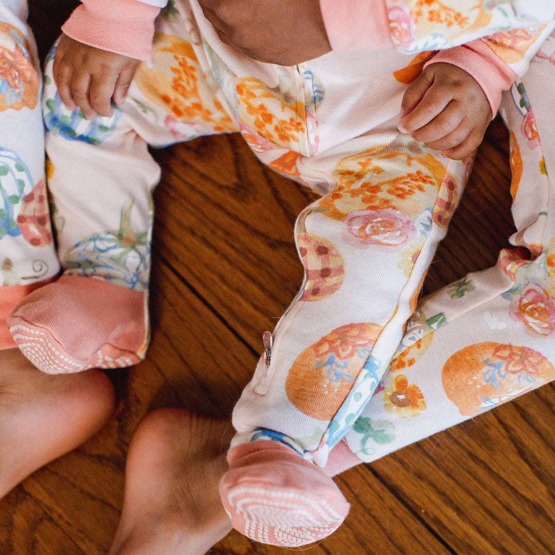 Product Image 3 of Prettiest Pumpkins Organic Cotton Sleeper Footed