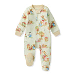 Load image into Gallery viewer, On The Orchard Organic Cotton Sleep &amp; Play Footed