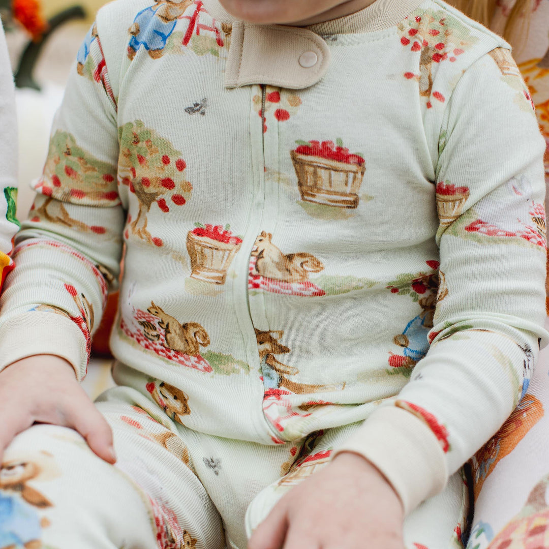 Product Image 1 of On The Orchard Organic Cotton Sleeper Footed
