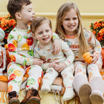 Load image into Gallery viewer, Product Image 3 of On The Orchard Organic Cotton Sleeper Footed