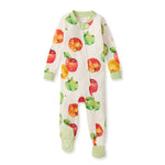 Load image into Gallery viewer, Apple Picking Organic Cotton Sleeper Footed