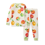 Load image into Gallery viewer, Apple Picking Organic Cotton Two-Piece Pajamas