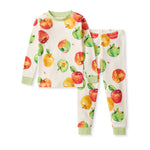 Load image into Gallery viewer, Apple Picking Organic Cotton Two-Piece Pajamas
