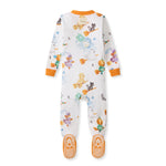 Load image into Gallery viewer, Happy Halloween Organic Cotton Sleeper Footed