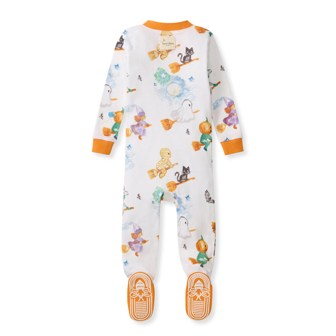 Happy Halloween Organic Cotton Sleeper Footed